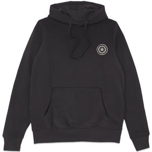 Marvel Captain America Linocut Hoodie - Black