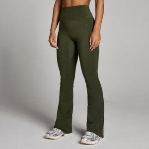 MP Women's Tempo Flared Legging - Forest Green