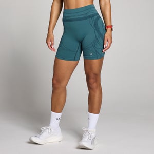 MP Women's Hybrid Seamless Shorts - Rich Teal 