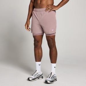 MP Men's Training 5" 2-in-1 Shorts - Mauve