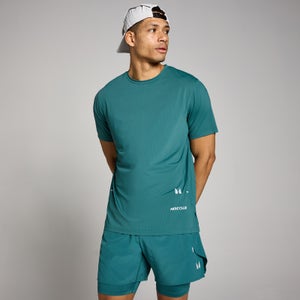 MP Men's Hybrid Mesh T-Shirt - Rich Teal