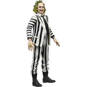 NECA NECA Beetlejuice 7" Figure B&W Striped Suit Beetlejuice