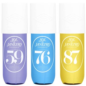 Sol De Janeiro Trio: Cheirosa Delícia Drench 59 Perfume Mist 90ml, 76 Perfume Mist 90ml & Rio Radiance 87 Perfume Mist 90ml