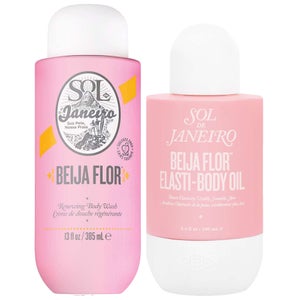 Sol De Janeiro Duo: Beija Flor Body Wash 385ml & Elasti-Body Oil 100ml