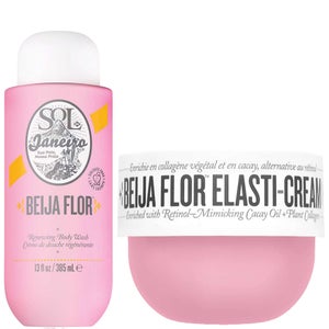 Sol De Janeiro Duo: Beija Flor Body Wash 385ml & Elasti-Cream 240ml