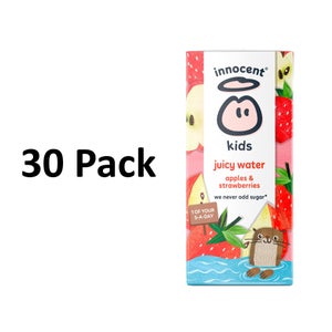 Innocent Kids Apples & Strawberries Juicy Water 30 x 200ml