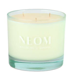 Neom Wellbeing London Summer Scenting Energy Burst 3 Wick Candle 420g