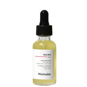 Minimalist Skin Care AHA BHA 10% Face Exfoliator 30ml