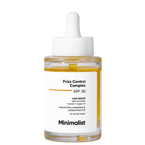 Minimalist Hair Care Frizz Control Complex SPF30 Hair Serum 50ml