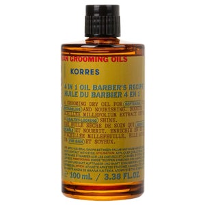 KORRES Body Athenian Grooming 4 in 1 Oil Barber's Recipe 100ml
