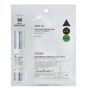 VT Cosmetics Mild Reedle Shot 50 2-Step Mask 25g