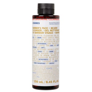KORRES Face Care Athenian Grooming Barber's Face + Beard Cleanser 250ml