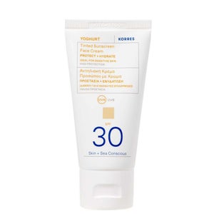 KORRES Sun Care Yoghurt Tinted Sunscreen Face Cream SPF30 50ml