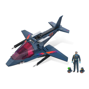 Mask High Tech Helicopter 14inch Vehicle with 1/24 Figure Set