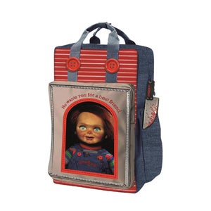 Chucky Faux Leather Casual Fashion Backpack