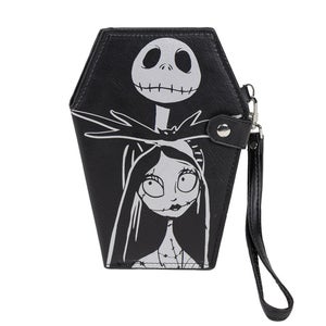 Nightmare Before Christmas Jack & Sally Faux Leather Wallet