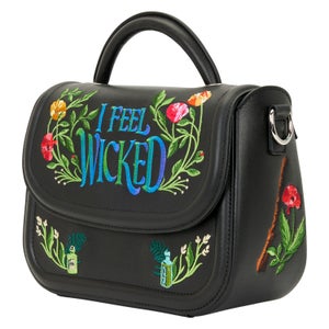 Loungefly Wicked: Part Two Floral Crossbody Bag