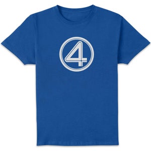 Marvel Fantastic Four Symbol Unisex T-Shirt - Blue