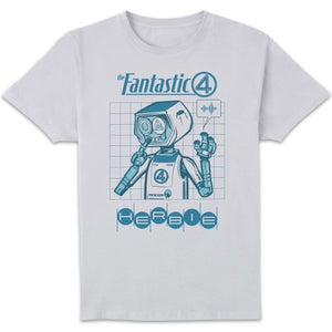 Marvel Fantastic Four H E R B I E Unisex T-Shirt - White
