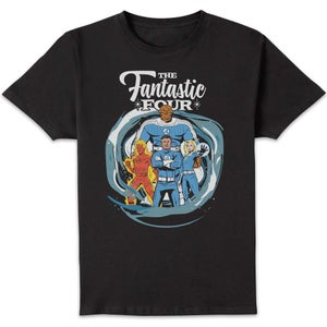 Marvel Fantastic Four Team Portal Unisex T-Shirt - Black