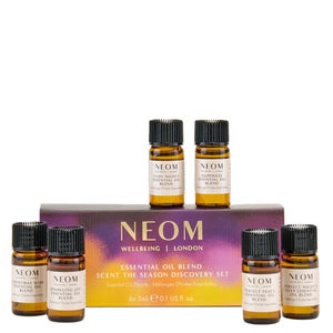 Neom Wellbeing London Essential Oil Blend Scent The Season Discovery Set