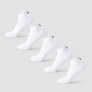 MP Unisex Trainer Socks (5 Pack) - White