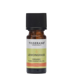 Tisserand Aromatherapy Pure Essential Oils  Lemongrass Organic Essential Oil 9ml