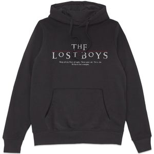 The Lost Boys Retro Poster Hoodie - Black