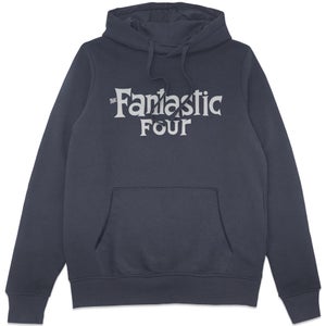 Marvel Fantastic Four Classic Logo Hoodie - Navy