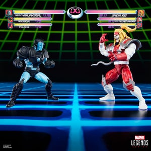 Hasbro Marvel Legends Series Gamerverse Marvel's War Machine vs Marvel's Omega Red Action Figures