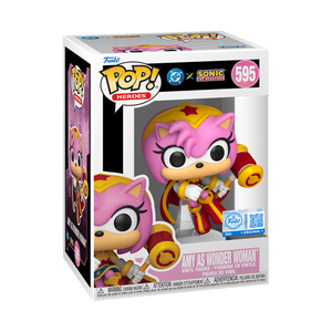 Justice League Sonic - Amy Rose Wonder Woman Funko Pop Vinyl