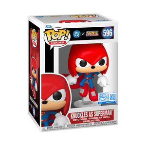 Justice League Sonic - Knuckles  Superman Funko Pop Vinyl