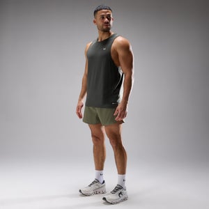 MP Men's Velocity Ultra Seamless Singlet - Washed Black