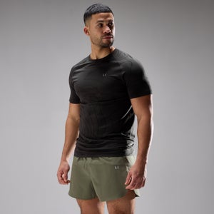 MP Men's Velocity Ultra Muscle Fit Seamless T-Shirt - Washed Black