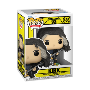 POP Rocks Metallica Kirk Funko POP Vinyl