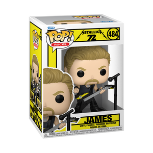 POP Rocks Metallica James Funko POP Vinyl