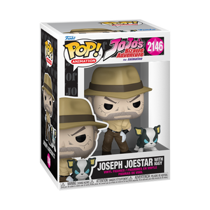 Jojo's Bizarre Adventure Joseph & Iggy Funko Pop Buddy
