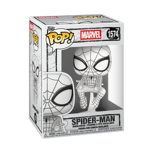 Marvel Sketched Spider-Man Funko POP Vinyl