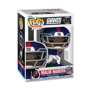 NFL Giants Malik Nabers Funko POP Vinyl