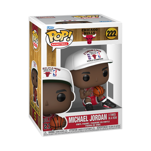 NBA Bulls Michael Jordan (3x in a Row) Funko POP! Vinyl