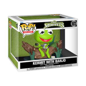 The Muppets Kermit with Banjo Funko POP Vinyl
