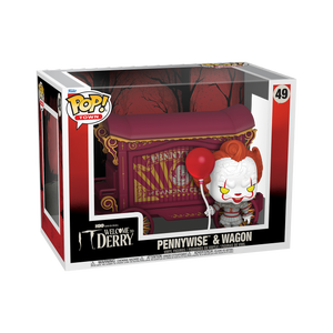 IT: Welcome to Derry Pennywise & Wagon Funko Pop Town