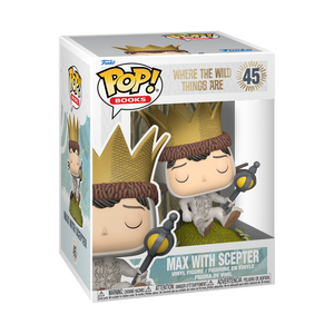 Where The Wild Things Are Max With Scepter Funko POP Vinyl