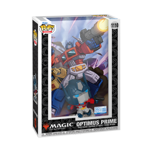 POP! Comic Cover Transformers x Magic The Gathering Optimus Prime Funko Pop Vinyl