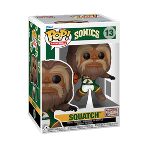 NBA Sonics Sasquatch Funko POP Vinyl