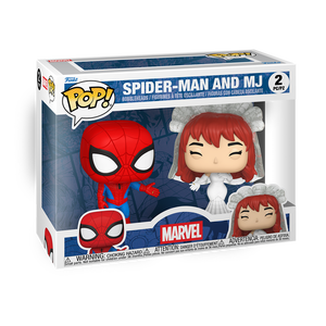 Superhero Couples Spider-Man & MJ Two Pack Funko POP Vinyl