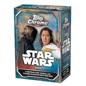 2025 Topps Chrome Star Wars Value Box CDU (8 Packs)