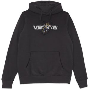 Dragon Ball Z Vegeta Style Hoodie - Black