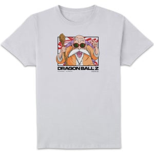 Dragon Ball Z Mutenroshi Profile Unisex T-Shirt - White