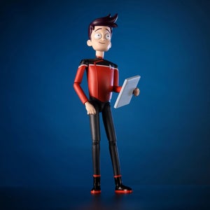 Star Trek Bradward Boimler (Lower Decks) Action Figure (4.5")